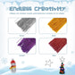 RIMOBUL Pipe Cleaners Craft Chenille Stems 100 Pcs Chenille Cleaners Fuzzy Sticks for DIY Art Creative Crafts Decorations, 6 mm x 12 Inch, Assorted