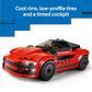 LEGO City Red Sports Car Toy - Building Toy for Kids, Boys and Girls, Ages 5+ - Educational Gift for Birthdays and Holidays - Includes Driver