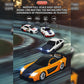 Aetheria 1/43 RC Drift Racing Car, 4WD Fully Proportional Mini Electric Race Vehicle with LED Lights Remote Control High Speed Car for Adult Outdoor