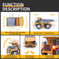 HuiNa Remote Control Dump Truck RC Truck Construction Vehicle Truck Toys with Rechargeable Battery for Toddlers Kids Boys and Girls