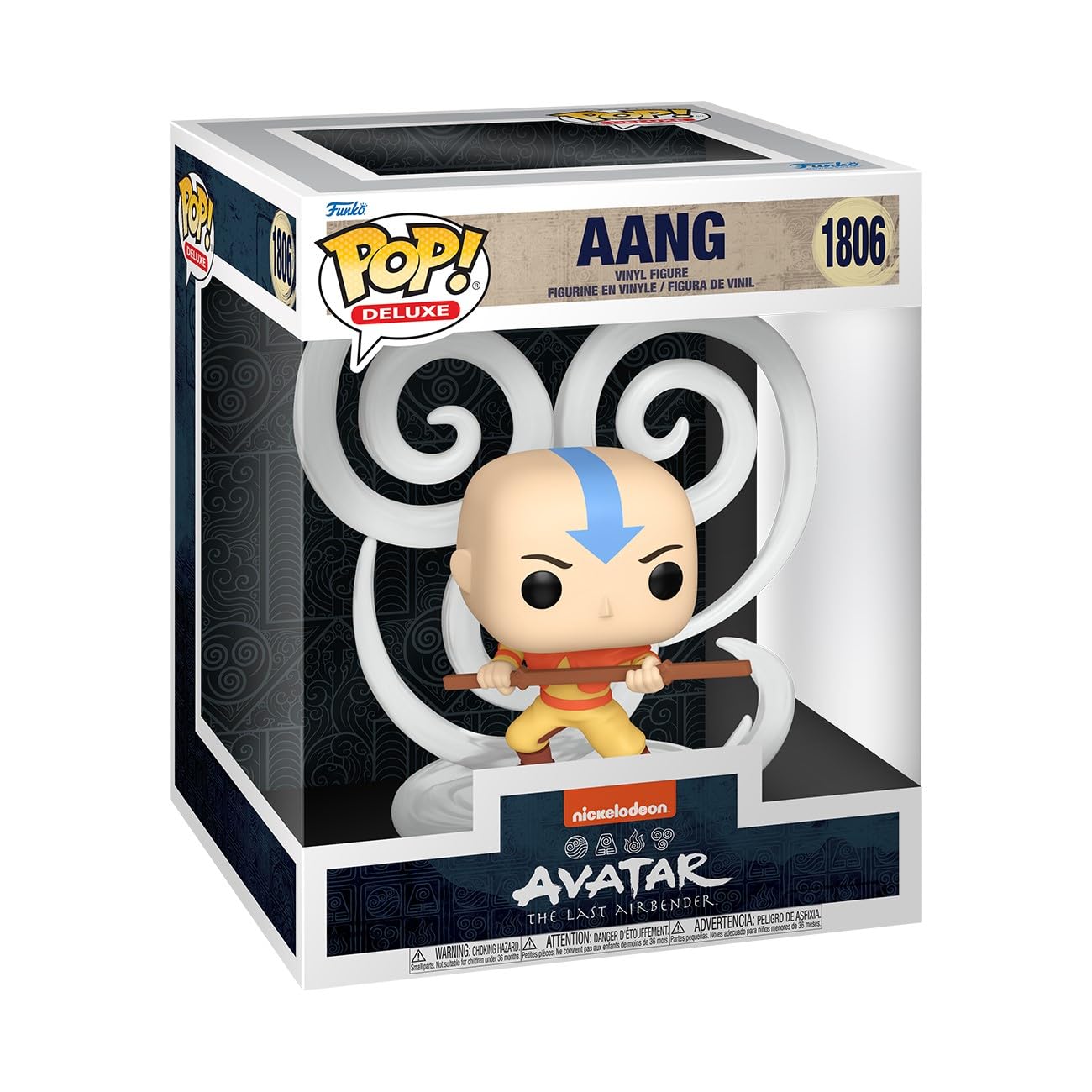 Funko Pop Deluxe: Avatar the Last Airbender - Aang - Collectable Vinyl Figure - Gift Idea - Official Merchandise - Toys for Kids & Adults - Anime Fans