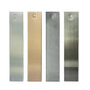 Diycoming Metal Electrodes Strips 4 Piece Set, Copper,Zinc,Iron & Stainless Steel Marked with The Symbol for Student's Electrochemical Experiments
