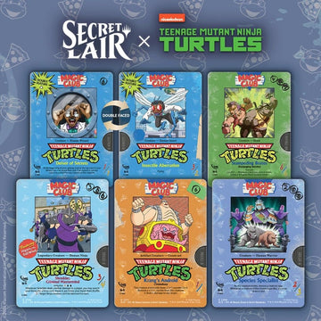 Magic: The Gathering Secret Lair x Teenage Mutant Ninja Turtles: VHS Villains Non-Foil Edition