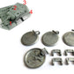 MATO 1:16 1/16 Metal hatches for Heng Long 3878-1 KV-1 Tank Metal Upgrade Part Space Accessories for Tank Molded Metal Part
