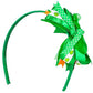 Rhode Island Novelty St Patricks Day Shamrock Irish Ribbon Headband Party Supplies (12 Per Order)
