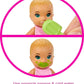 Barbie Skipper Babysitters Inc. Feeding and Bath-Time Playset with Color-Change Baby Doll, Bathtub, Popsicle Sponge and Bath-Time Accessories