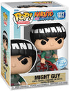 Funko Pop! Animation: Naruto Shippuden - Might Guy, Guy Sensei in Red Wheelchair Special Edition Multicolor Exclusive Vinyl Figure #1412