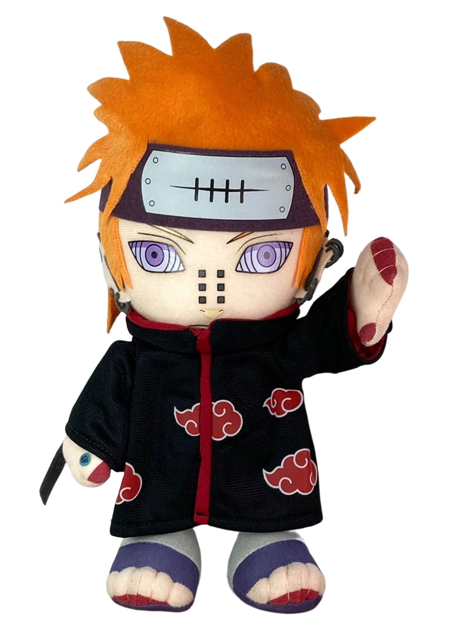 GE Animation 52728 Naruto Shippuden Pain Yahiko Stuffed Plush, 9"