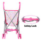 Gigo Dream Collection 12" Baby Doll Care Gift Set with Stroller - African American in Gift Box