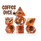 Poly Set - Coffee Dice (7)