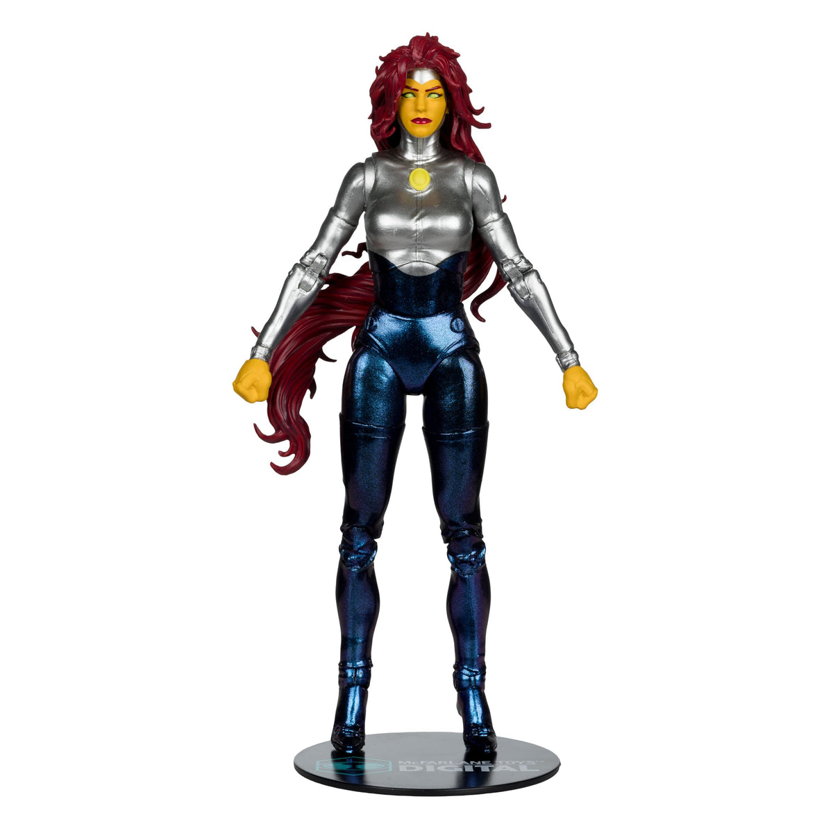 McFarlane Toys- DC Direct Blackfire (The New Teen Titans) 7in Action Figure Digital Collectible
