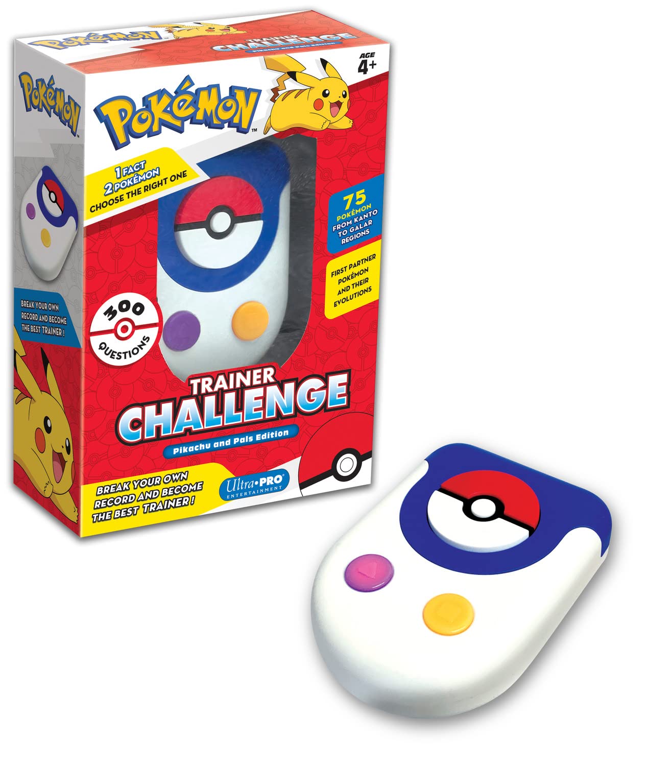 Ultra Pro Pokemon Trainer Challenge Edition Toy - I Will Guess It! Guess that Pokémon! Fun for Board Game & TCG Fans - Pokemon Cards, Magic