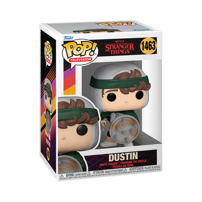 Funko POP! TV: Netflix Stranger Things - Dustin Henderson with Shield