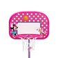Delta Children - Disney Minnie Mouse Kids Basketball Hoop Set, Height Adjustable Toddler Basketball Goal with Stand, Indoor Outdoor Sports Toy