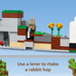 Lego 21181 Minecraft The Ranch Rabbit, Building Set, Toy for Children from 8 Years with Figures Trainer, Zombie, Animals