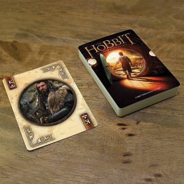 AQUARIUS The Hobbit Playing Cards Standard Size - Themed Novelty Deck with 52 Unique Movie Designs - Collectible Merchandise Gift for Teens and Adults