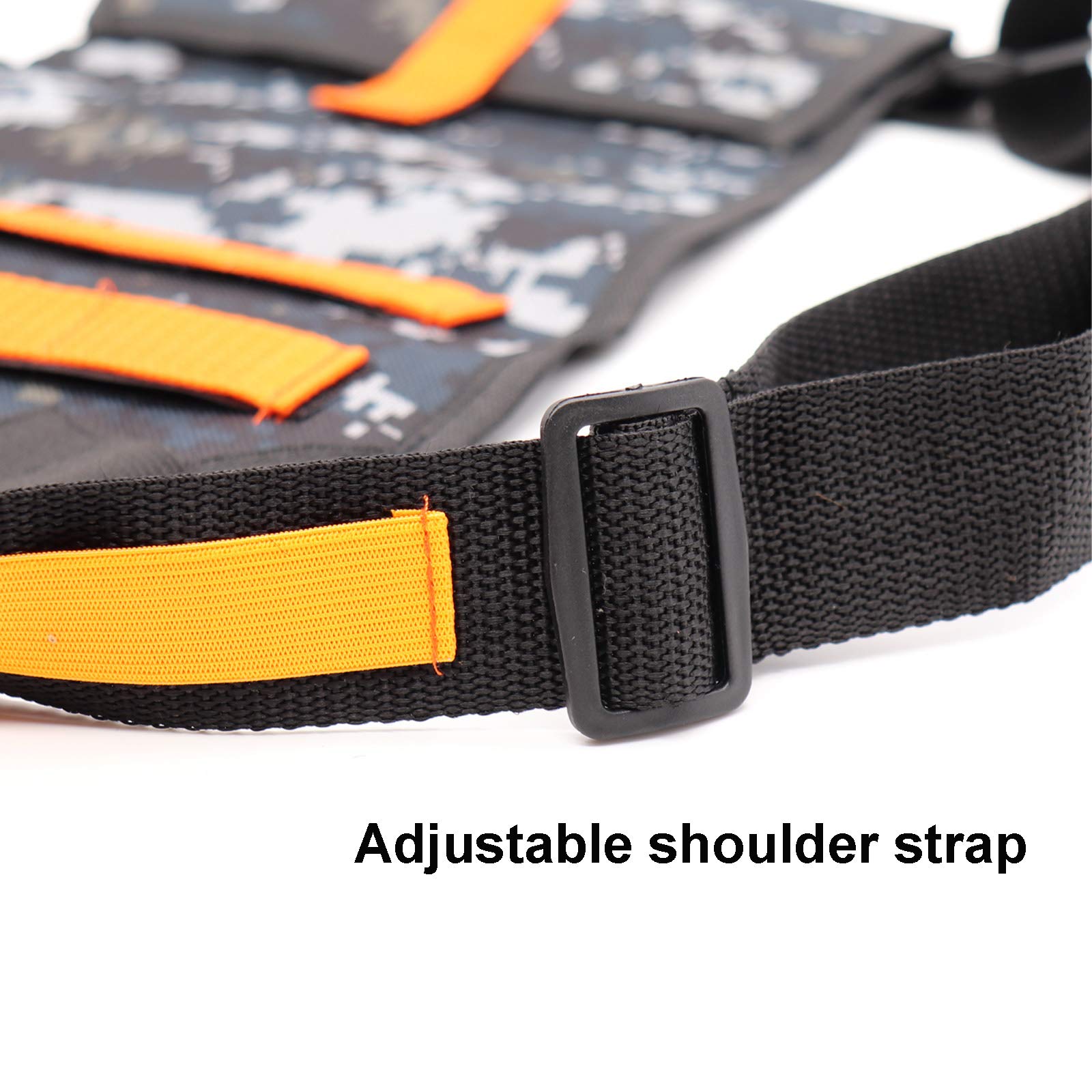 Storage Bag Backpack for Toy Guns, Adjustable Tactical Blaster Belt Holster Shoulder Target Pouch Bag for Nerf N-Strike Elite Series