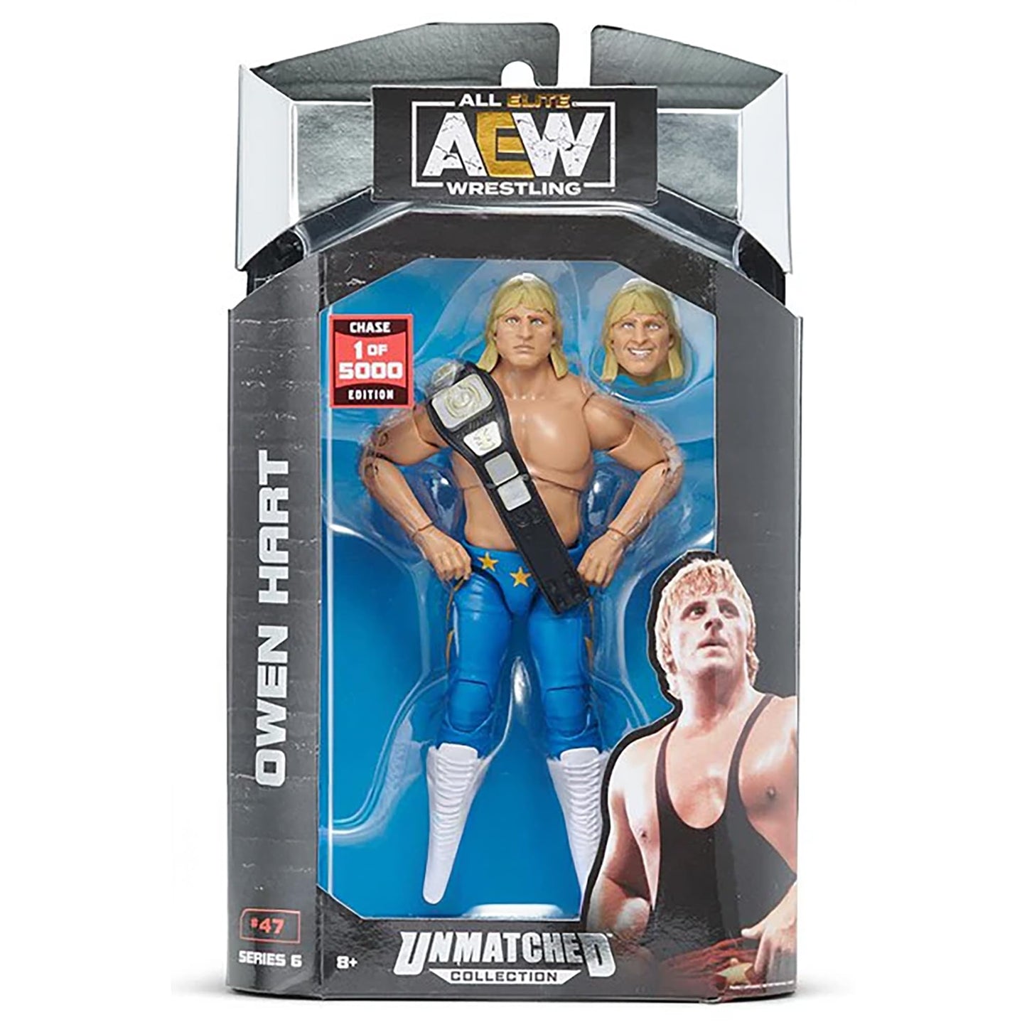 AEW (Chase 1 of 5000) Owen Hart Unmatched Series 6