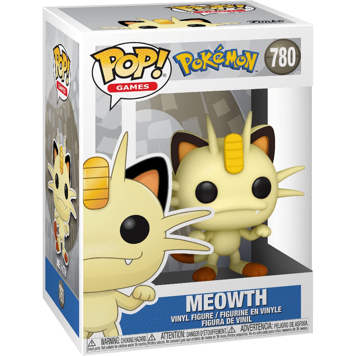Meow t h: Fun ko P o p ! Games Vinyl Figurine Bundle with 1 Compatible 'ToysDiva' Graphic Protector (780-55229 - B)