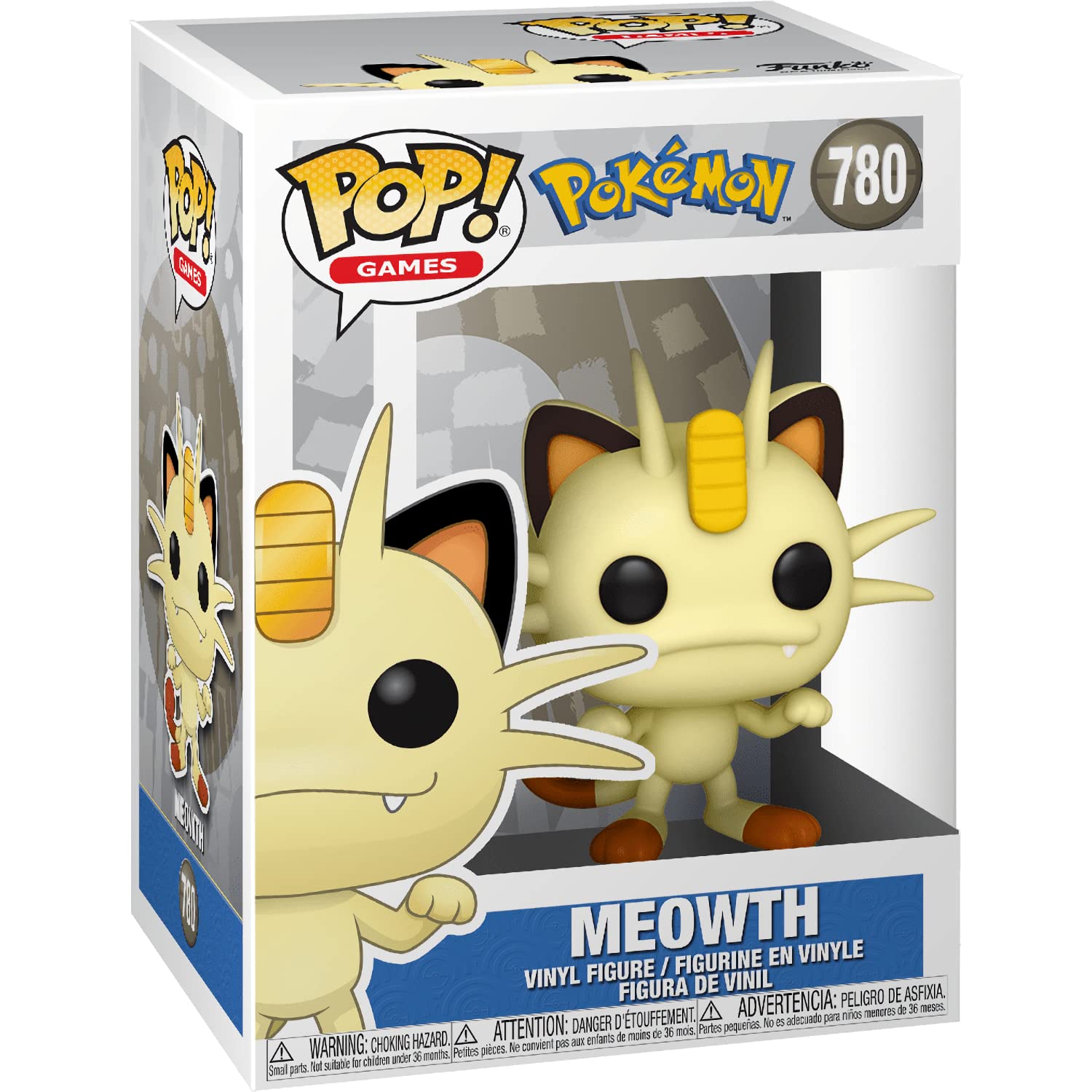 Meow t h: Fun ko P o p ! Games Vinyl Figurine Bundle with 1 Compatible 'ToysDiva' Graphic Protector (780-55229 - B)