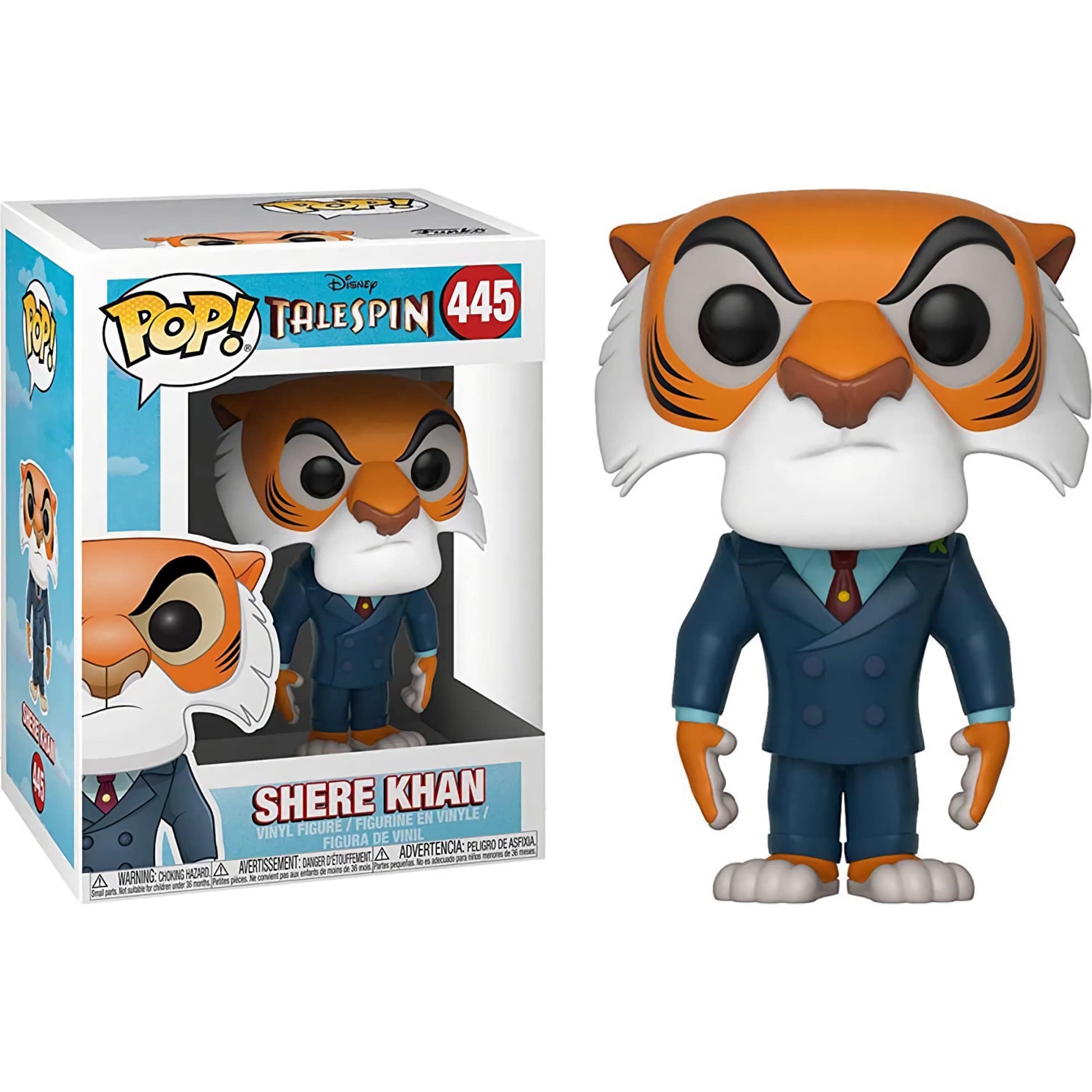 Funko S h e r e Khan (2018 Fall Con Exc): P o p ! Vinyl Figurine Bundle with 1 Compatible 'ToysDiva' Graphic Protector (446-34758 - B)