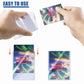 200 Pack 3"x4" Top loaders for Cards - 35pt Premium Hard Plastic Card Protectors, Plastic Card Sleeves, for Trading Baseball Game Sports Collectible