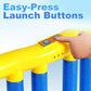 PATAZOK The Ultimate Reflex Challenge: Drop Stick Catching Game | Adjustable Speed, Reflective Sticks for All Ages Blue