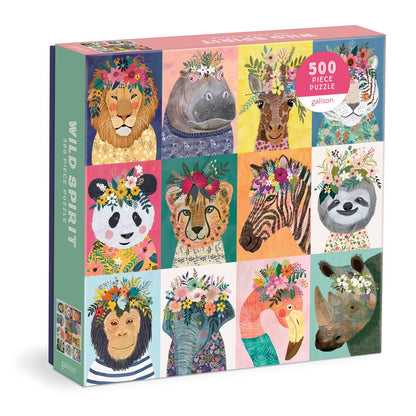 Galison - Wild Spirit 500 Piece Jigsaw Puzzle for Adults