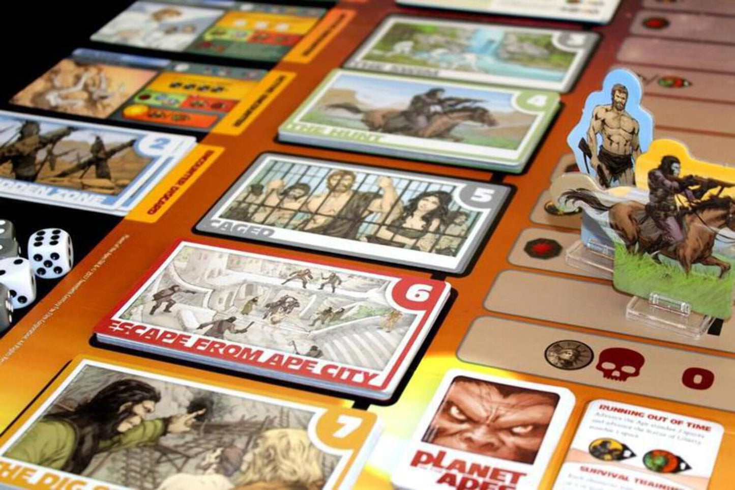 Planet of The Apes Adventure Board Game