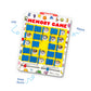 Melissa & Doug Flip-to-Win Portable Wooden Travel Game Board with 25 Flaps & 7 Double-Sided Memory Game Cards-Animals, Colors, Fruits, Shapes & Much