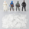 Star Was Black Series 6 inch Action Figure Stand, 1/12 Scale Original Support Display Feet Stands with Peg, Figures Toy Organizer Bases Holder