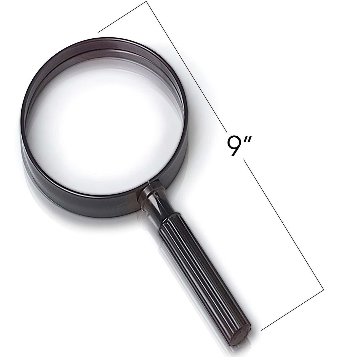 ArtCreativity Giant Kids Magnifying Glass - 9 Inch Jumbo Magnifier - Fun Young Explorer and Adventure Toys for Boys and Girls, Spy Costume Prop, Great