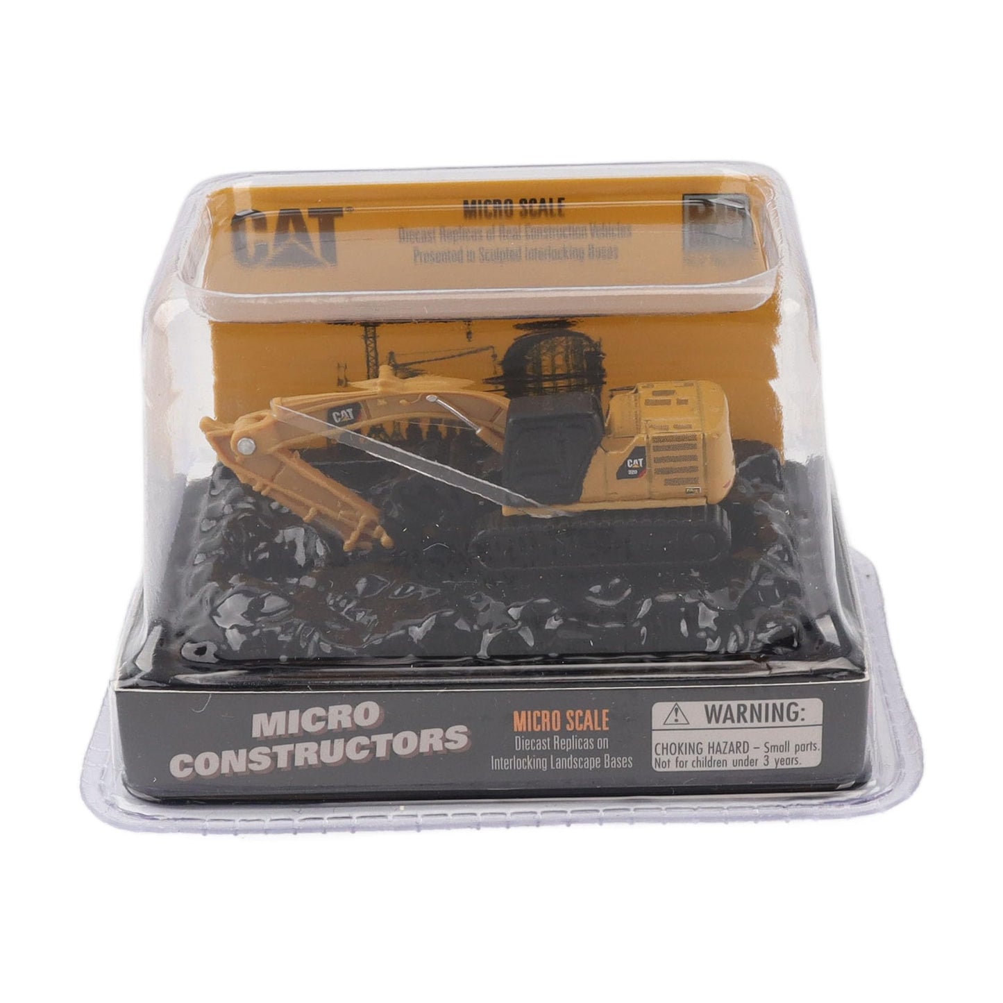 Diecast Masters Caterpillar Toy Replicas - Micro 320 Hydraulic Excavator Grapple | Model 85725CS