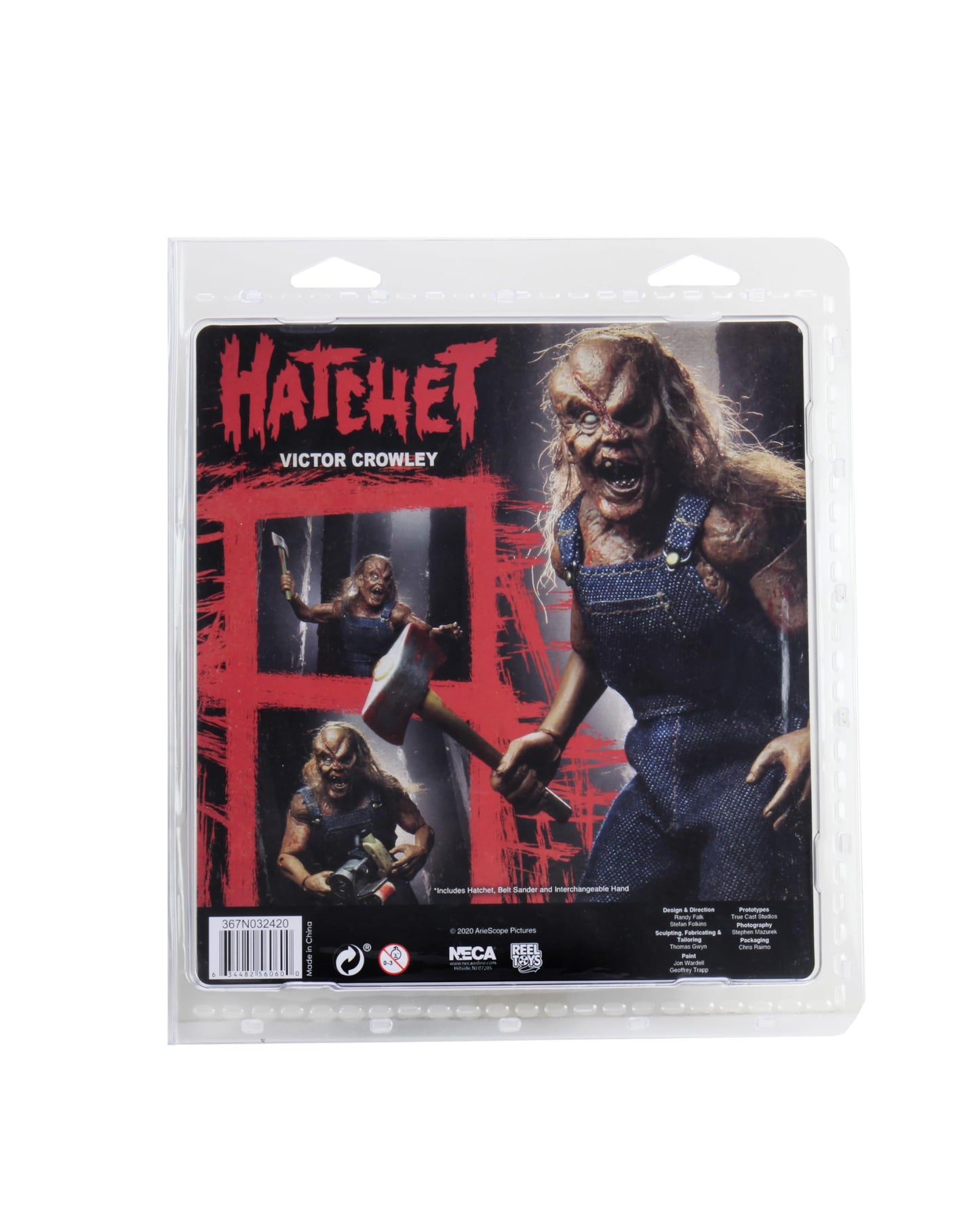 NECA Hatchet - 8” Clothed Action Figure - Victor Crowley