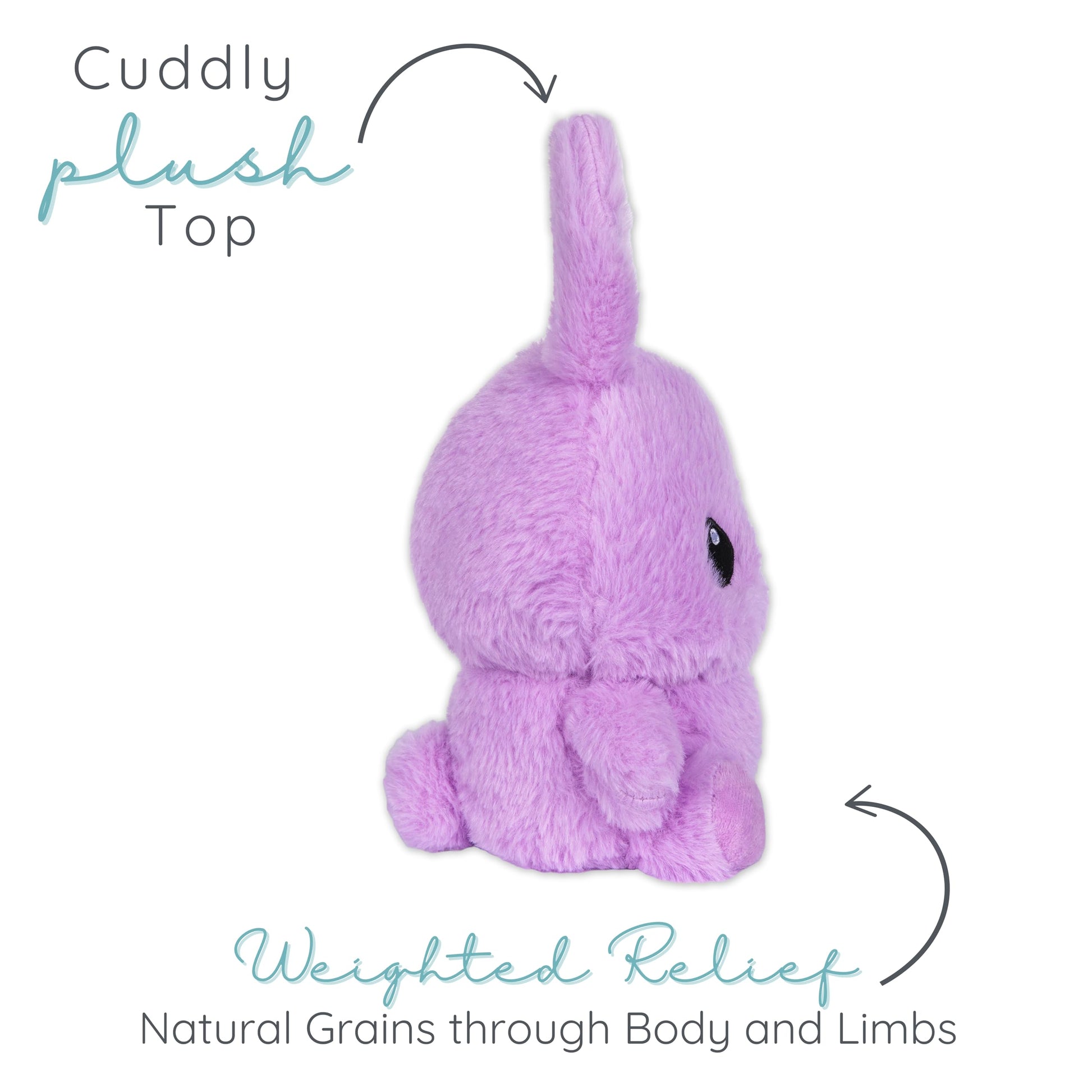 Boppsy Bunny Microwavable Easter Stuffed Animal, Weighted Heatable and Coolable Lavender Scented Plush for Kids and Adults, 1.5 lb, Warm Pals