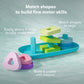 Frida Baby Sort + Solve Bath Puzzle Bath Toy, Matching + Sorting Bath Toys for Toddlers, Play with Purpose, Develop Fine Motor Skills, Sequencing