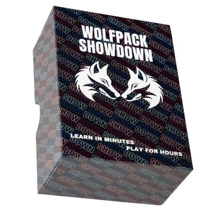 Gamboge Games Wolfpack Showdown - Strategic Family Card Game for Competitive Fun | Fast-Paced Battles for Kids, Teens, and Adults | 2-6 Players | Easy