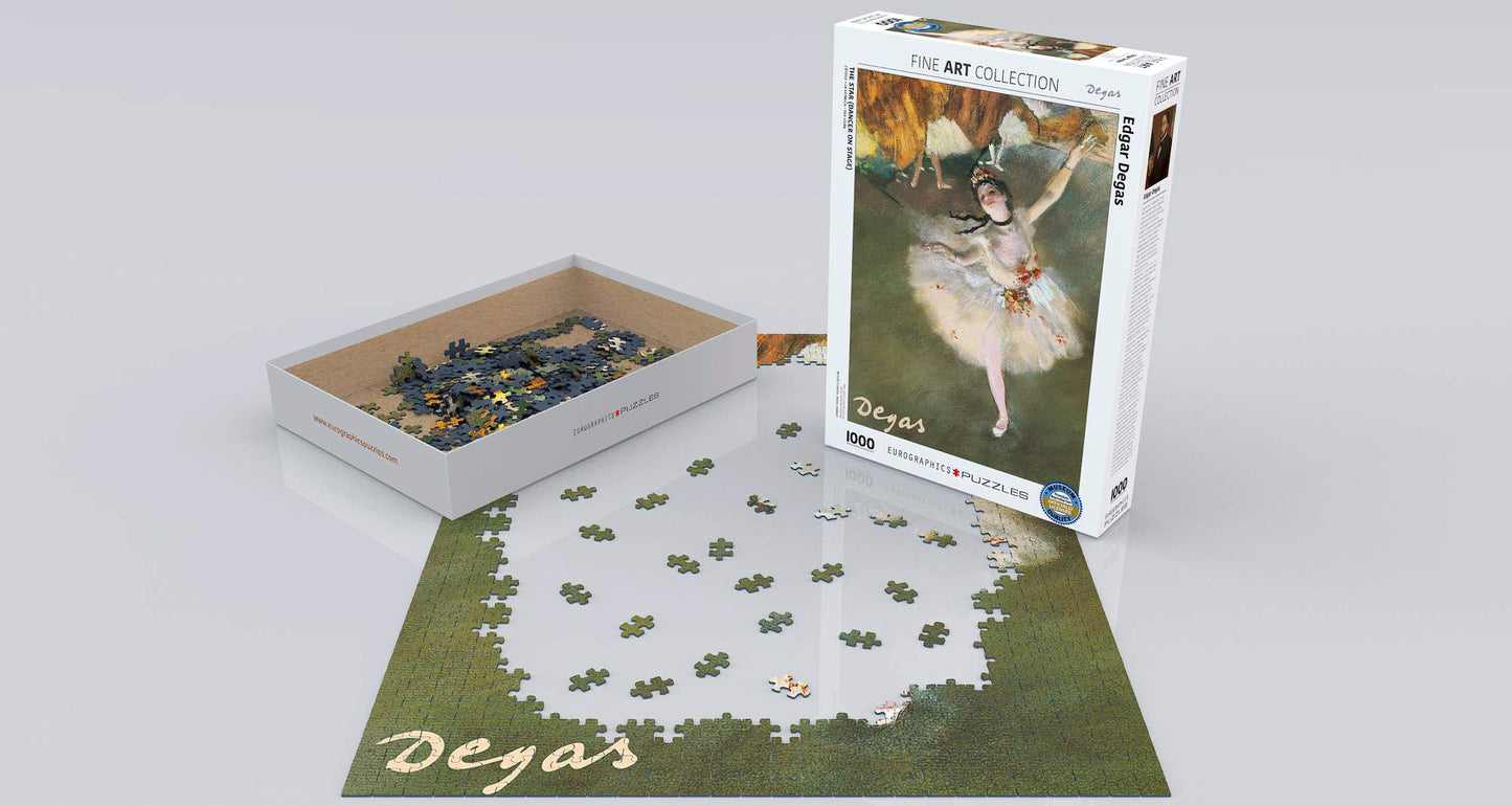 EuroGraphics Ballerina by Degas 1000 Piece Puzzle