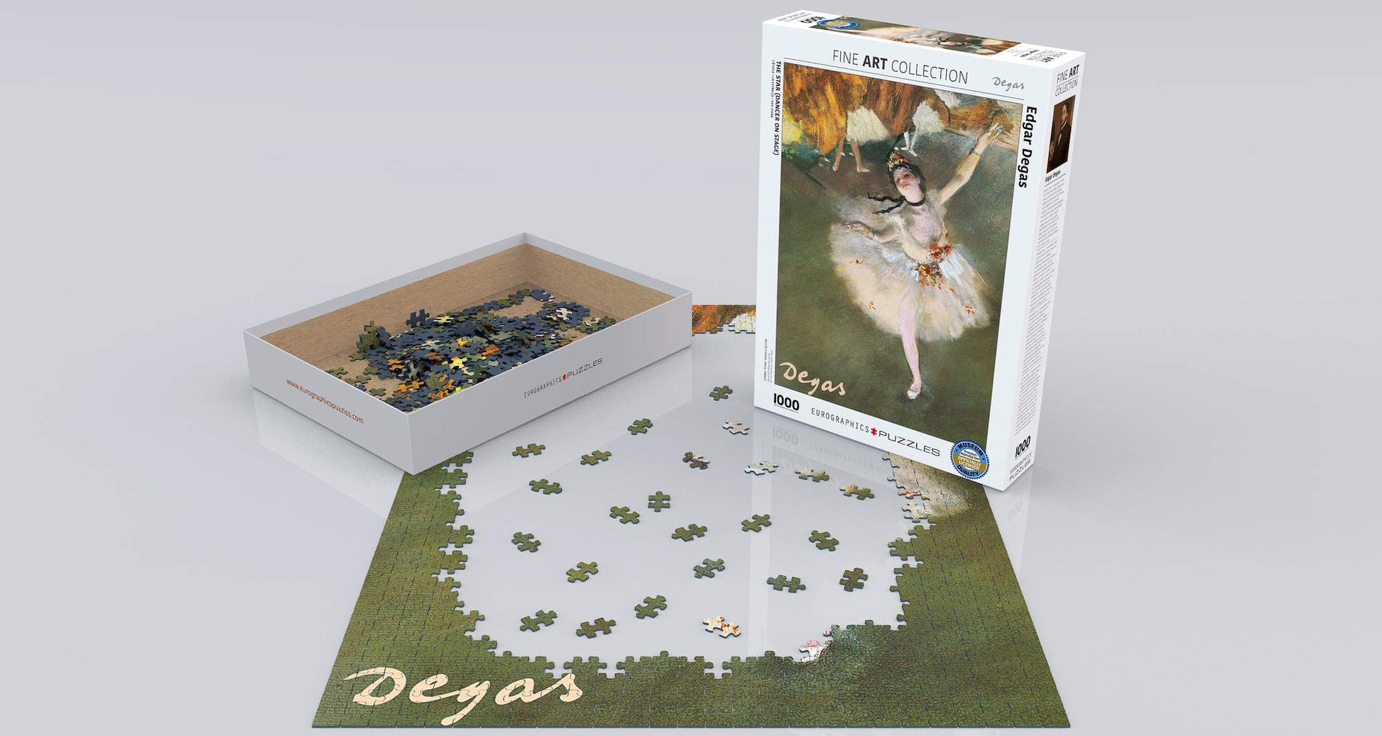 EuroGraphics Ballerina by Degas 1000 Piece Puzzle