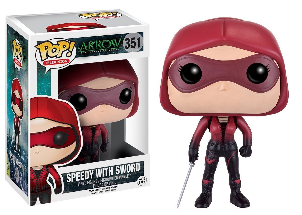 Funko POP TV: Arrow Speedy Action Figure with Sword