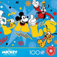 Ceaco - Disney - Mickey and Friends - Mickey and Pals - Foil Puzzle -100 Piece Jigsaw Puzzle