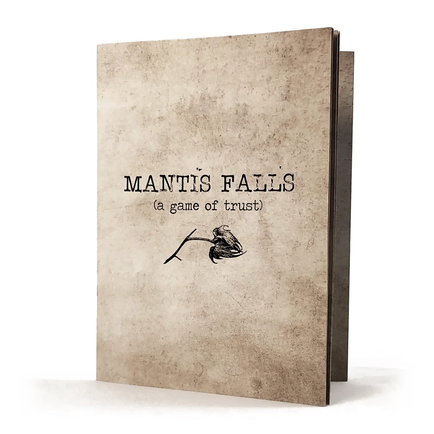 Mantis Falls Board Game - Deep Strategy Hidden Traitor Game for 2-3 Players, Psychological Deduction & Betrayal, 60-90 Minutes, Ages 14+, Premium Card