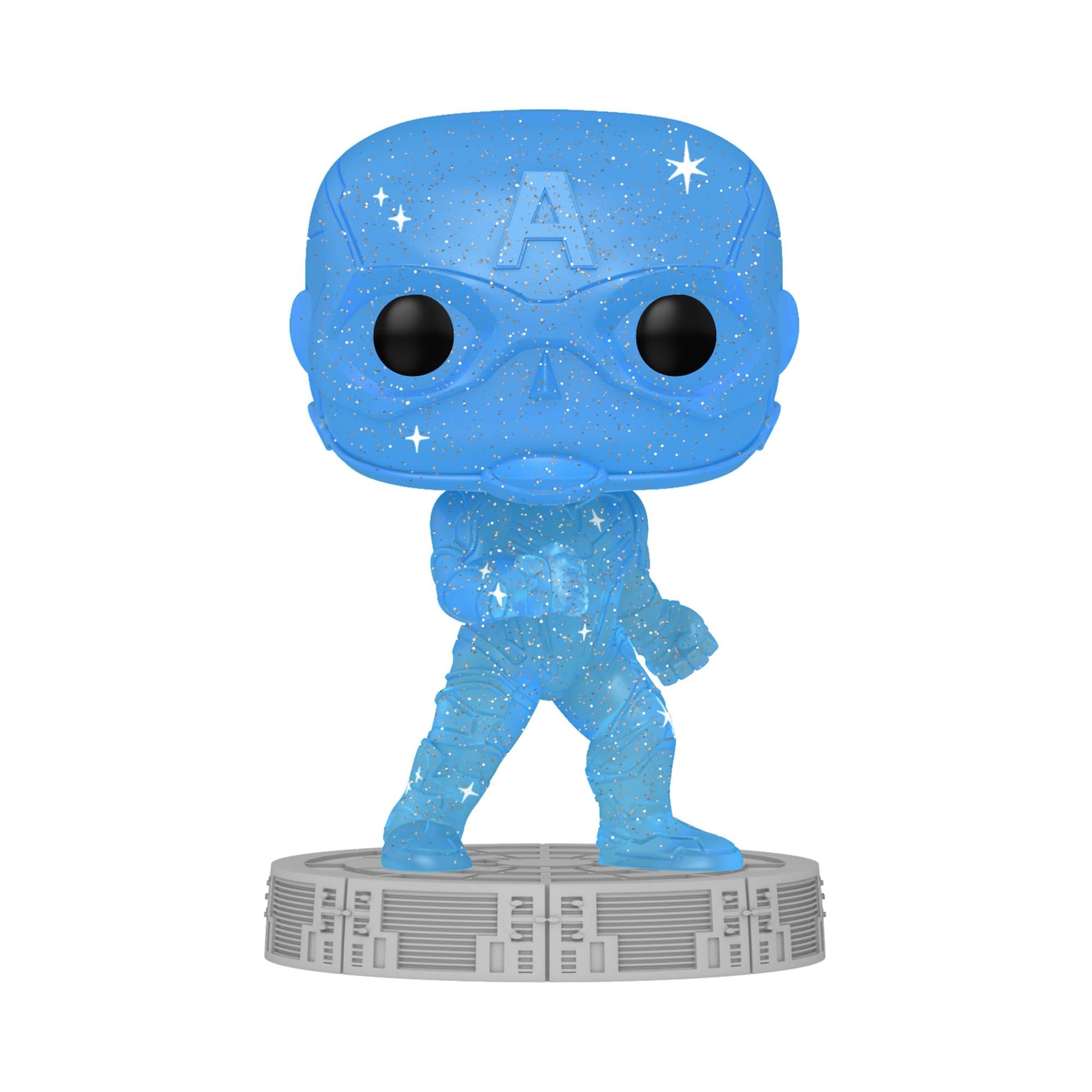 Funko POP! Artist Series: Marvel Infinity Saga - Captain America (Blue)
