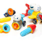 SmartMax My First Explorers Magnetic Vehicle Building Set for Toddlers Ages 1-5
