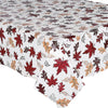 Fun Express Fall Leaves Tablecloth Roll 100 Ft - Premium Plastic Table Cover for Thanksgiving Decorations, Fall Parties & Harvest Events | Rectangle