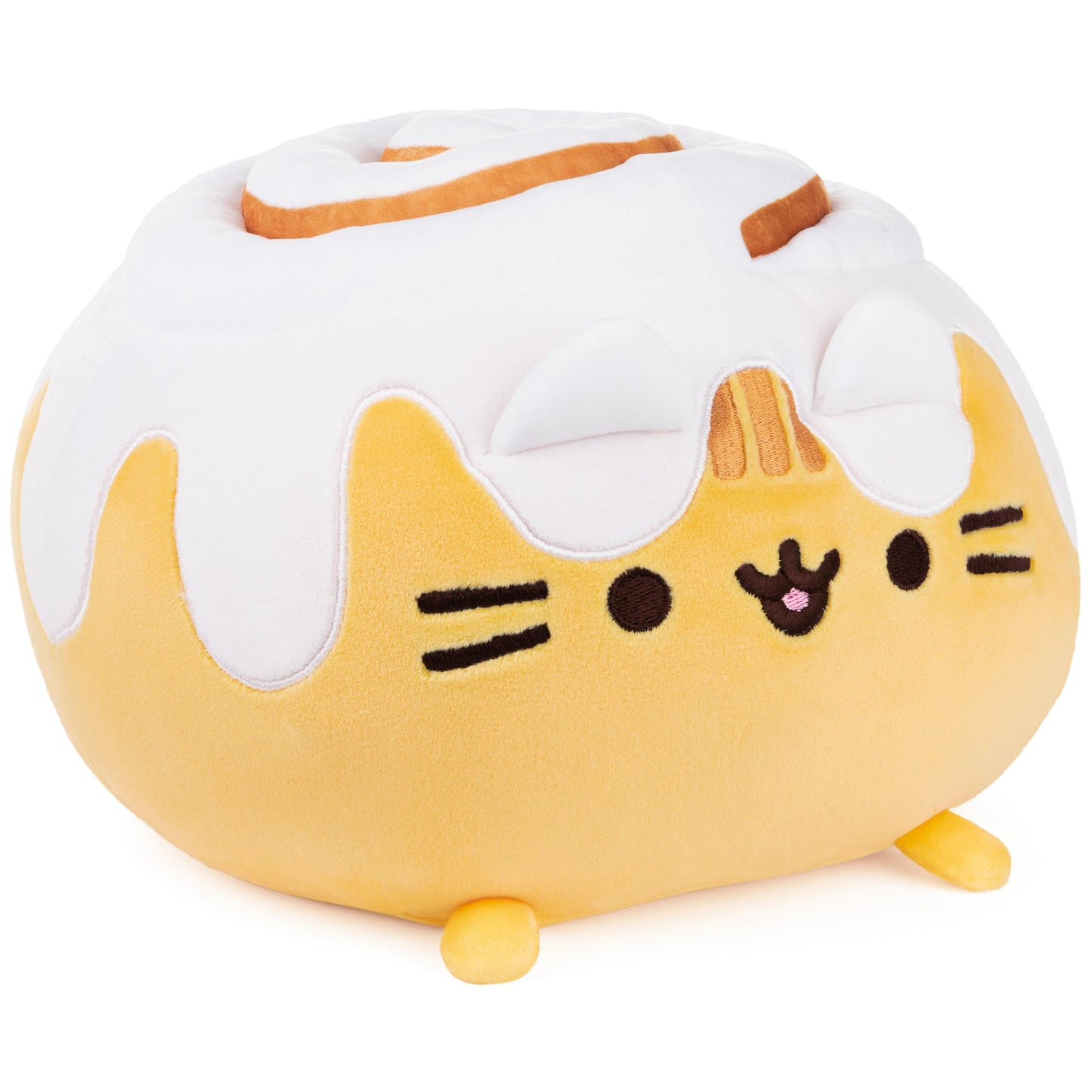 GUND Pusheen Catfé Cinnamon Roll Squisheen 11-Inch Squishy Plush; Ages 8+