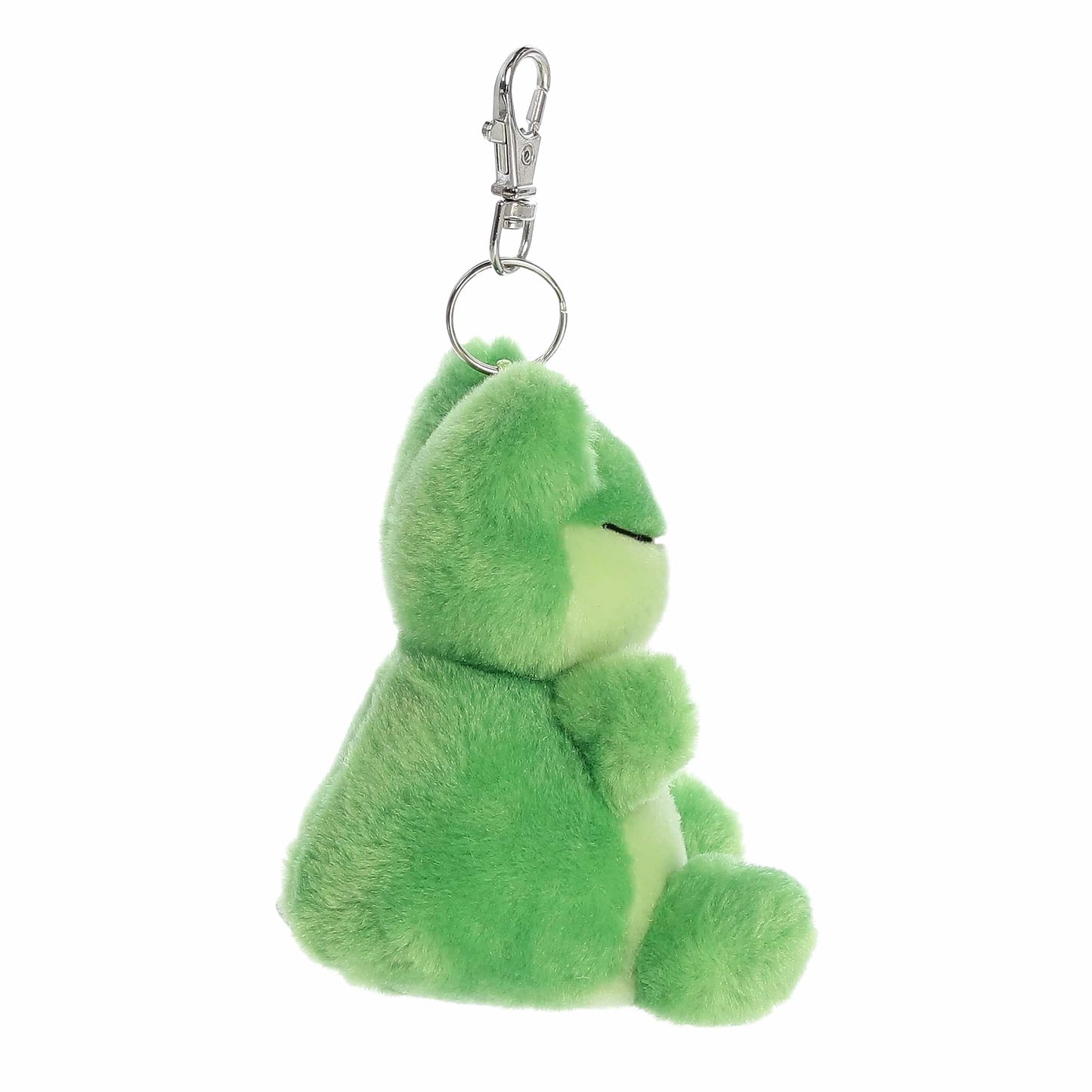 Aurora® Adorable Palm Pals™ Ribbits Frog™ Clip-On- Fun Collectible Plush for Kids and Adult Collectors - Perfect for Backpacks and Birthday Gifts