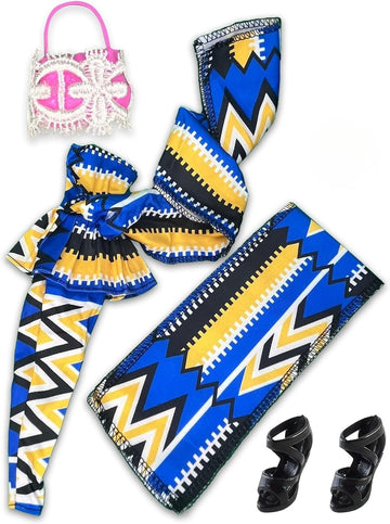 Koolorez Aisha Outfit - Complete Baby Doll Clothes and Accessories