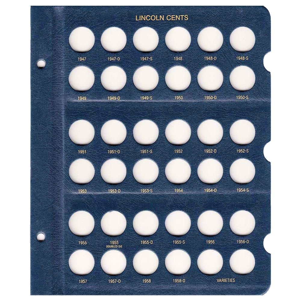 Whitman US Lincoln Cent Coin Album 1909-1995 #9112