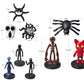 PIKATANG 9 PCS Action Figure Toys Model Dolls Children's Gifts Halloween Thanksgiving Christmas Birthday Party Toys